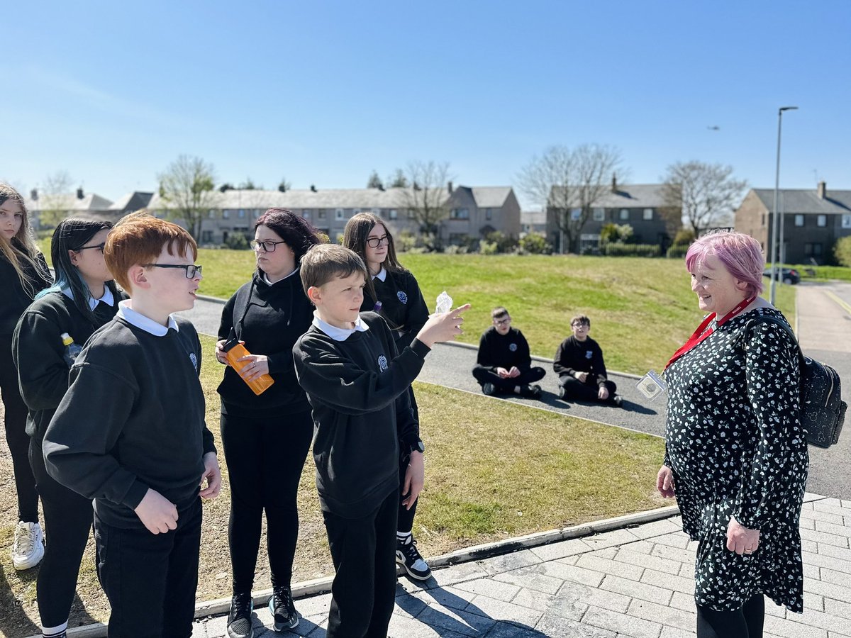 Another community walk completed ✅ Thank you to Cllr Donna Clark for bringing the sunshine again 
#Excelerate