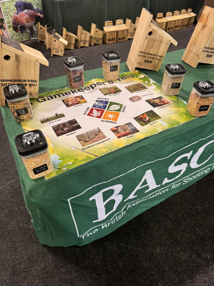Great day with <a href="/BASCSE/">BASC South East</a> #livingland #education #conservation #gamekeeping