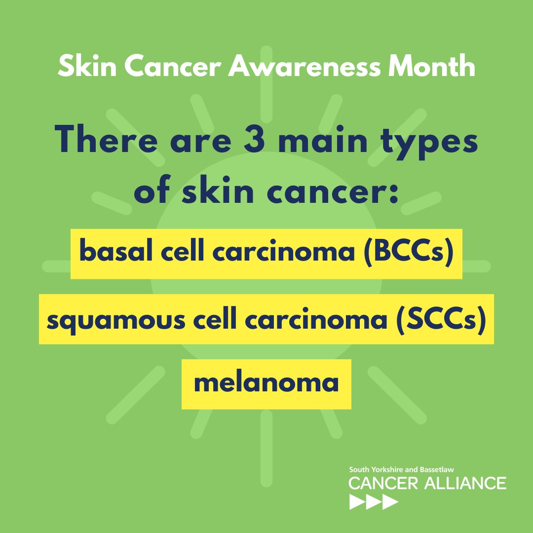 📢May is skin cancer awareness month Did you know there are 3 main types of skin cancer?☀️ Find more answers to your FAQs, including: ▪️How much SPF do I need? ▪️How should I properly apply sun cream? ▪️What can I do to prevent skin cancer? Head to macmillan.org.uk/.../skin-cance…