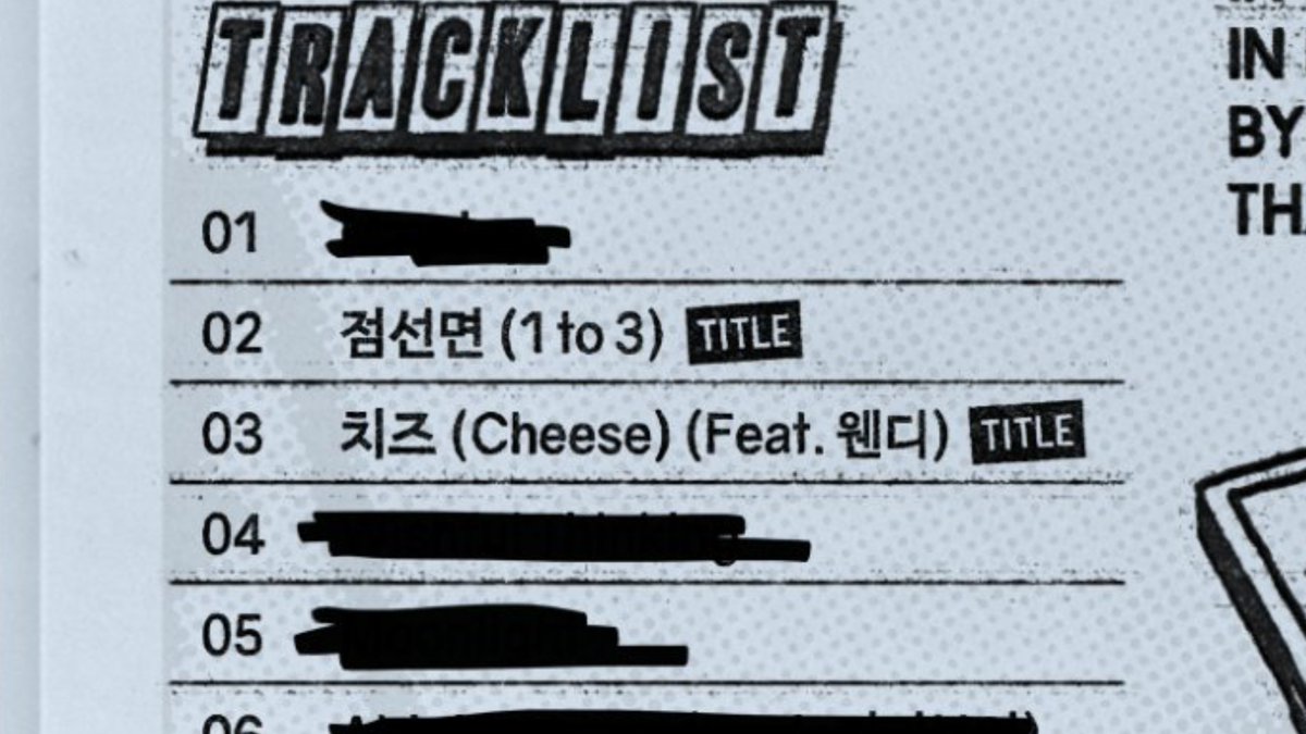 Wendy will be featured on SUHO's 3rd Mini Album '점선면 (1 to 3)' for the double title track 'CHEESE'. It's set to be released on May 20. #WENDY #웬디