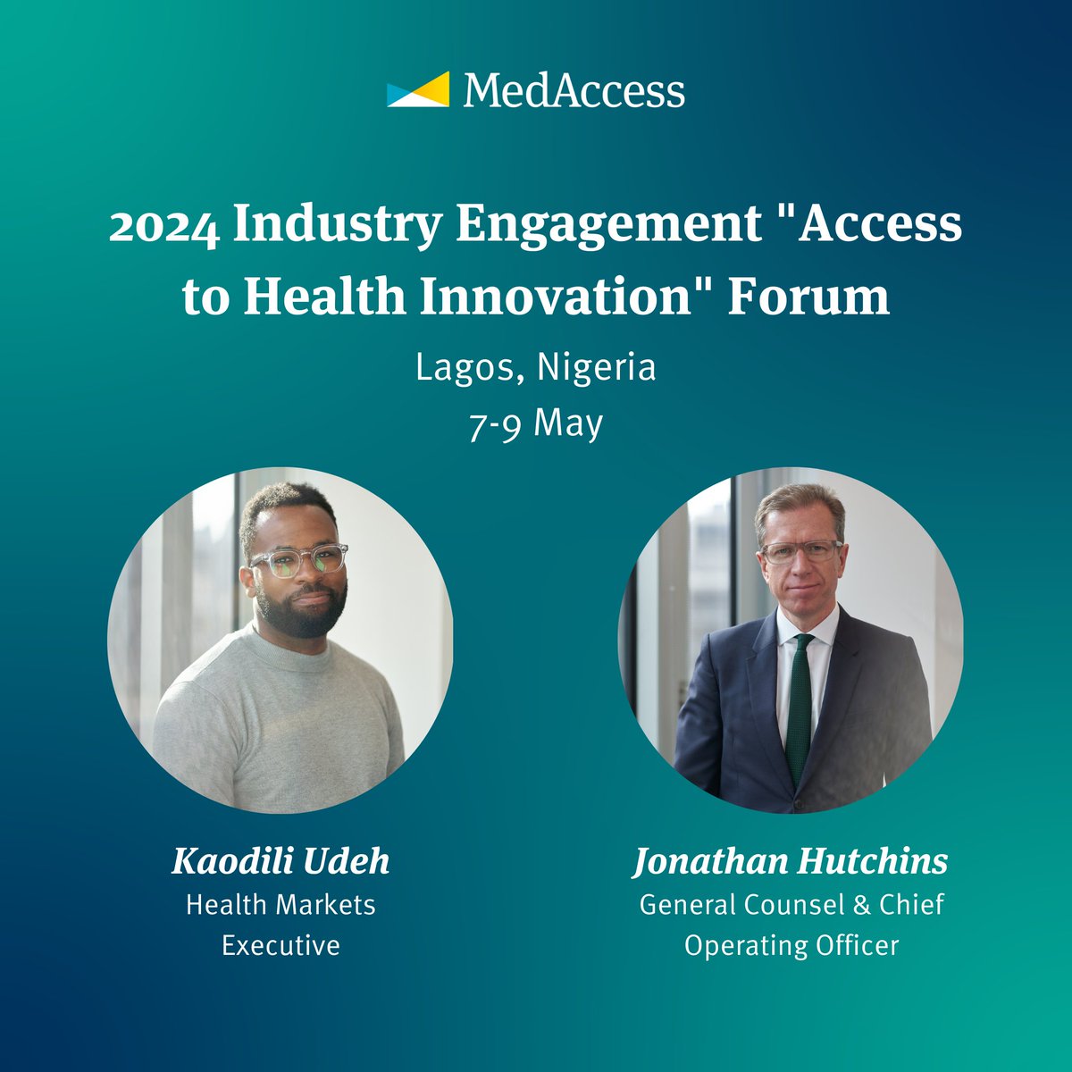 📅 EVENT: We are looking forward to the 2024 Industry Engagement 'Access to Health Innovation' Forum next week. Kaodili Udeh will speak in Session 4: Financing the health products value chain in Africa. @NigeriaGov | @AfDB_Group | @IFC_org | @UNITAID afdb.org/en/news-and-ev…