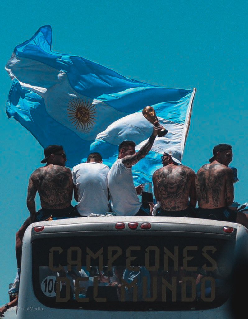 Y la trajo para Argentina. Lo soñé todos los días de mi vida.