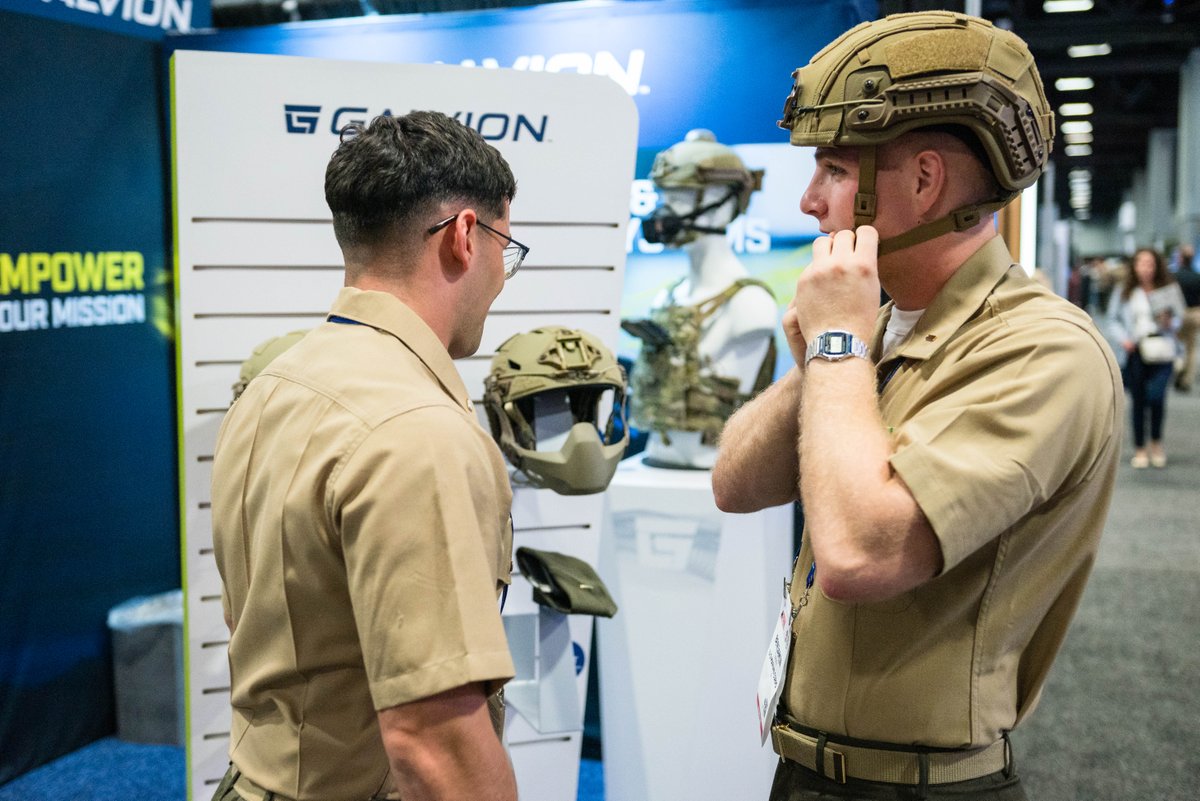 The #ModernDayMarine expo show floor hosts hundreds of exhibitors displaying the latest warfighting innovations!

#ModernDayMarine #MDM24 #AnyClimeAnyPlace #FromSeaToSpace