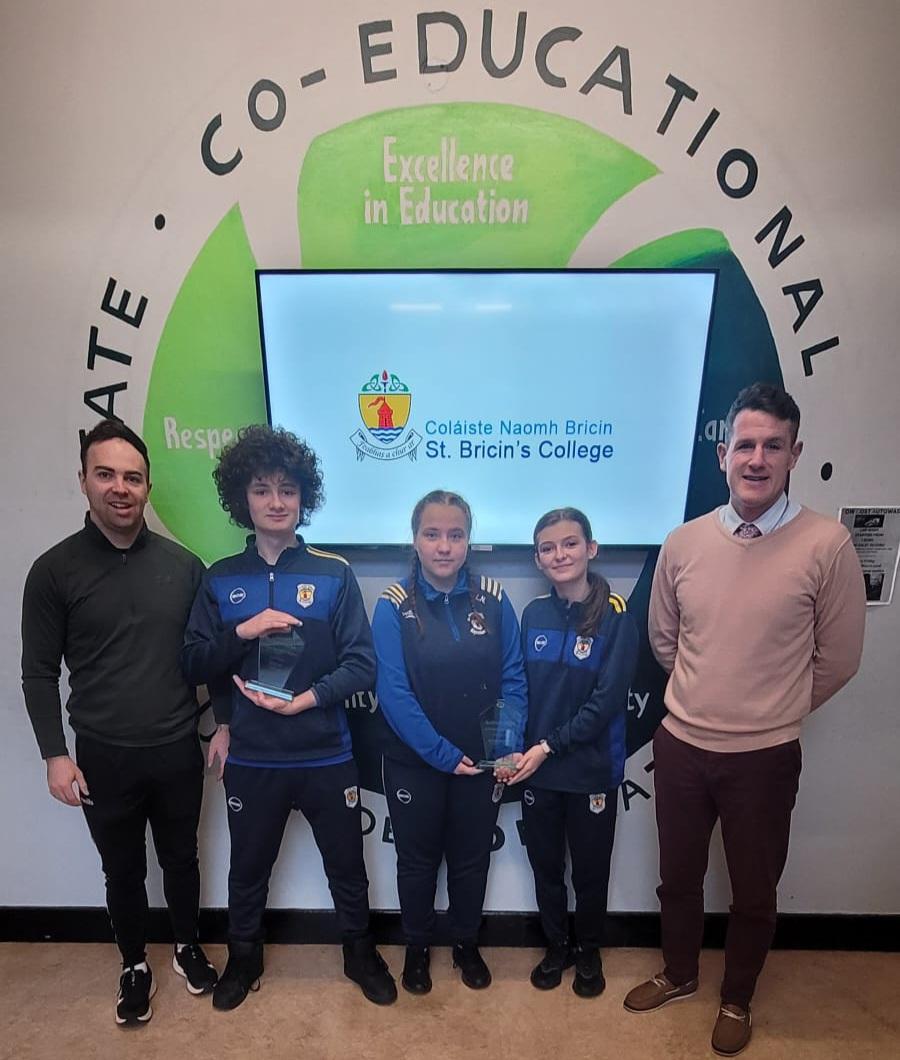 Two fabulous awards awaited us this morning in St. Bricin's. Congrats to Ellie May & Nina on winning a Life Sciences Award and Richie on winning a Business Excellence Award at yesterday's competition in TU Blanchardstown. #stem #ExcellenceInEducation #SciFest2024 @CavMonETB
