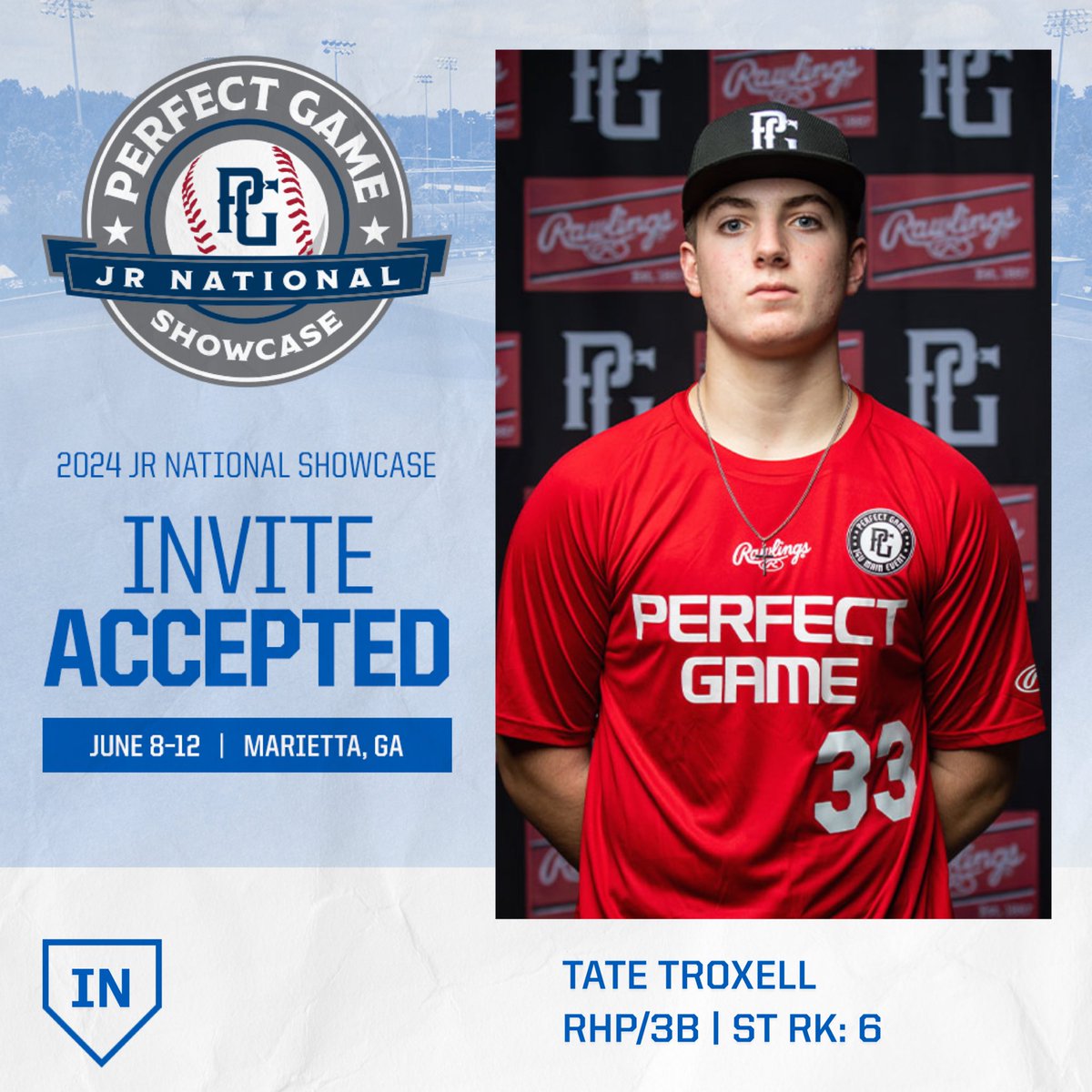 JR NATIONAL INVITE ACCEPTED 🔒 @TateTroxell2026 x #JrNational