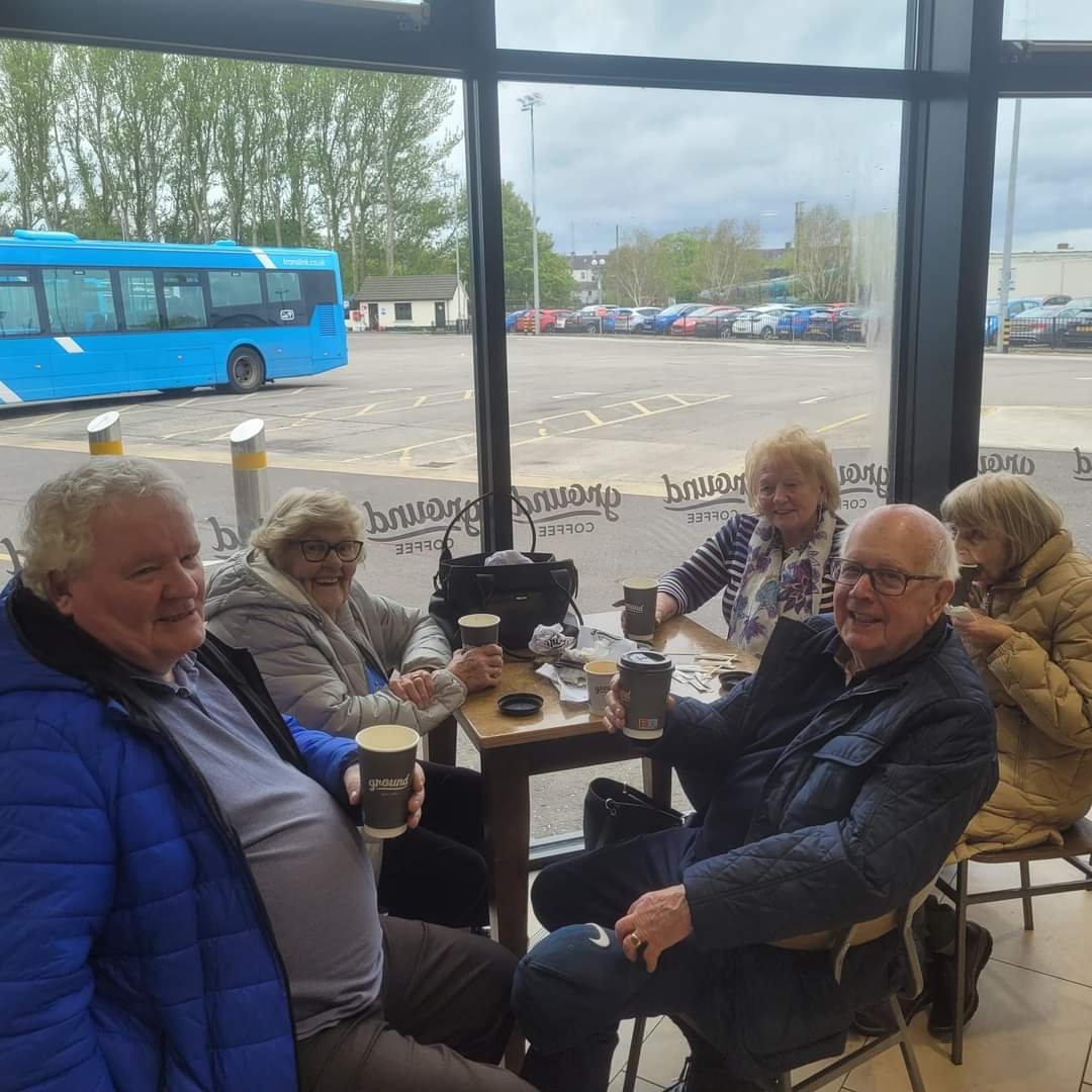 Shona McEleney, Social Work Assistant, Glendermott Medical Practice, Waterside Health Centre,  expressed her delight with the largest number of passengers hoping on board the popular Chat-Tea Train. We had a fantastic day on Tuesday 30 April 2024 with 110 attending our event."