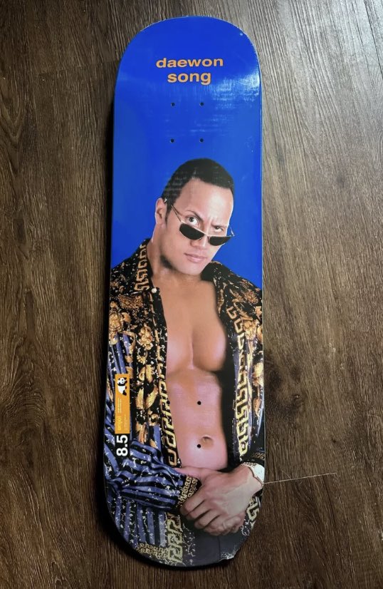 To celebrate @TheRock’s Birthday we’d like to remind him that he has his own skateboards 

Hey Final Boss, we know you’re busy, but do you smell what we’re rippin’?