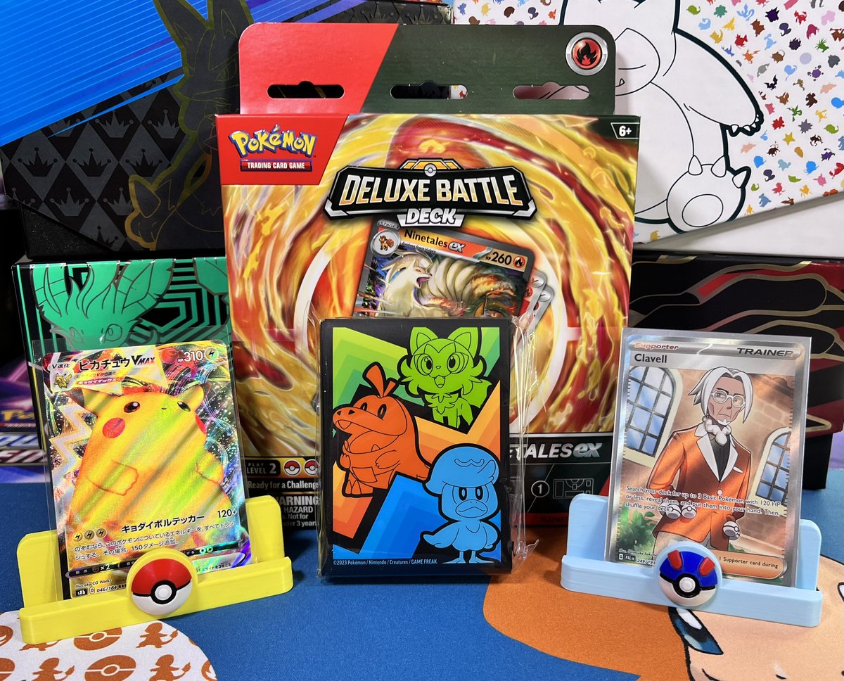 🥳 May is my birth month so I’m going to be giving away stuff more frequently this month 🥳! To enter: ✅ Follow ✅ Retweet Optional: tag a friend and comment your favorite Pokémon Winner selected in 72 hours!