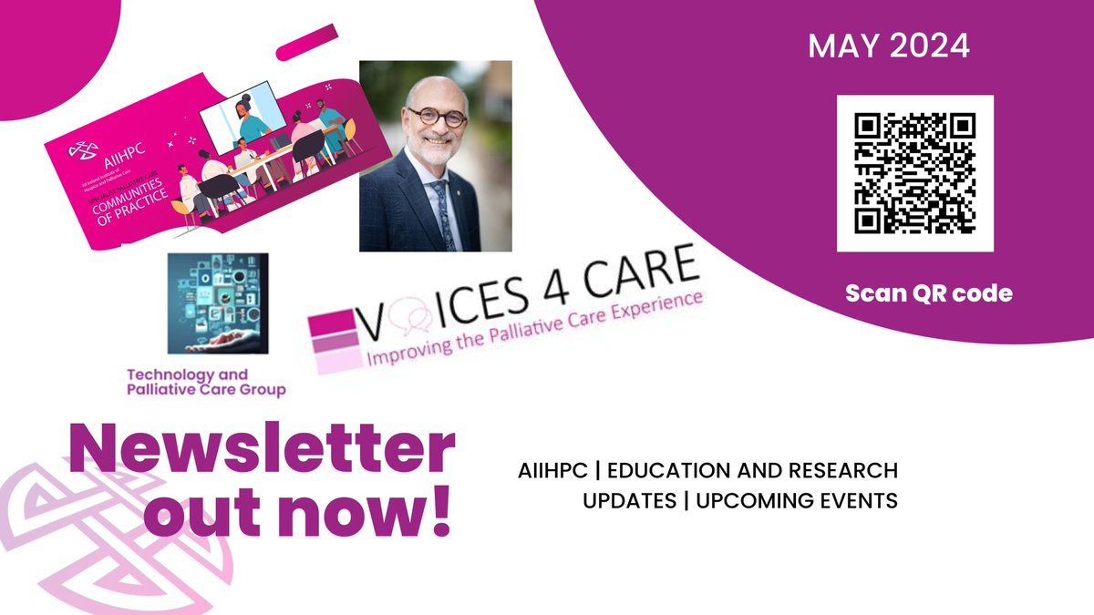 Lots of updates in our May newsletter, details on the Voices4Care recruitment campaign, information on how you can join one of our 8 SPC Communities of Practice, upcoming research events and much more- us4.campaign-archive.com/?u=29ccc880f52…
