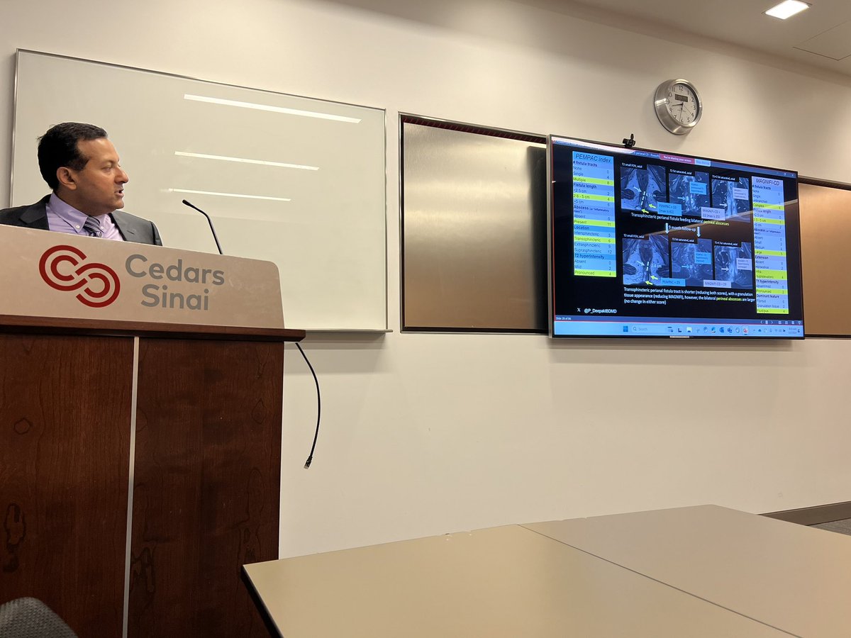 Andres Yarur (@andresyarur) on Twitter photo Dr. Deepak came all the way to Los Angeles (on his birthday) to talk to us about one of the most challenging CD complications: Peri-Anal Crohn’s disease.
<a href="/P_DeepakIBDMD/">Parakkal Deepak MD, MS, FACG</a> Dr. Deepak came all the way to Los Angeles (on his birthday) to talk to us about one of the most challenging CD complications: Peri-Anal Crohn’s disease.
<a href="/P_DeepakIBDMD/">Parakkal Deepak MD, MS, FACG</a>