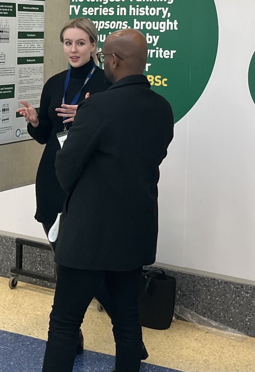 Congratulations to Elisa Molstad on winning first place for the best poster presentation at the 2024 Eureka Undergraduate Research Symposium @UAlberta. Great job!