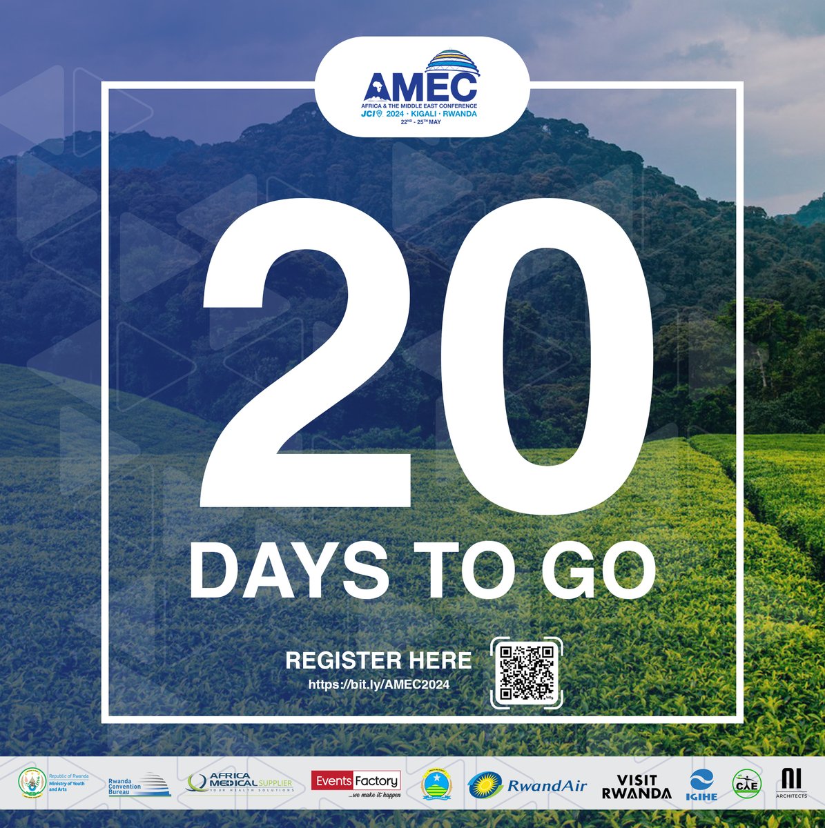 ⏳ With just 20 days left, the anticipation for #AMEC2024 is palpable!
 
we are excited, and prepared for three days of inspiration, empowerment, and networking opportunities.🥳

#jci #jcileaders #letsmakeadifference