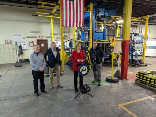 RubberForm makes eco-friendly rubber products from recycled tires in #NY24, supporting our local economy and protecting our environment. I will always support Made in America small manufacturing businesses! #SmallBusinessWeek