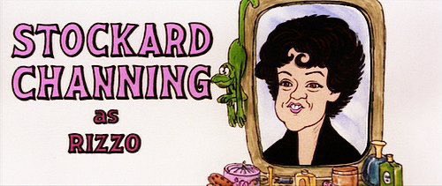 “Fuck Stockard Channing.” - Grease opening credits animator