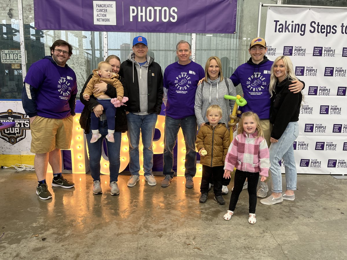A few members of our Roswell Park team participated in the 2024 PanCAN Purple Strides Walk raising funds and awareness for pancreatic cancer. Thank you to Team Captain, Tom O’Connor, for leading our team! We are proud to sponsor this event and support the mission of @PanCAN !
