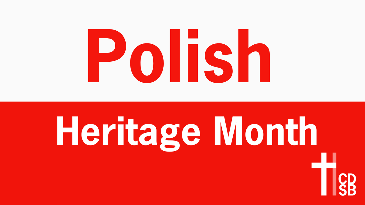 May is the designated Polish Heritage Month in Ontario! This month, we commemorate and celebrate Polish heritage, and the positive impact Polish Canadians have had on Ontario's history, culture and democratic institutions. Happy #PolishHeritageMonth! 🇵🇱