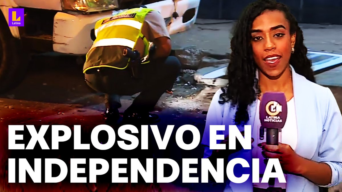 🚨 Tres sujetos encapuchados detonan explosivo en Independencia: Licorería, spa y casa fueron afectados. #VIDEO ➡️ youtu.be/SzHP9DnQiII 📲🖥️ Suscríbete a nuestro canal de YouTube. #LatinaNoticias