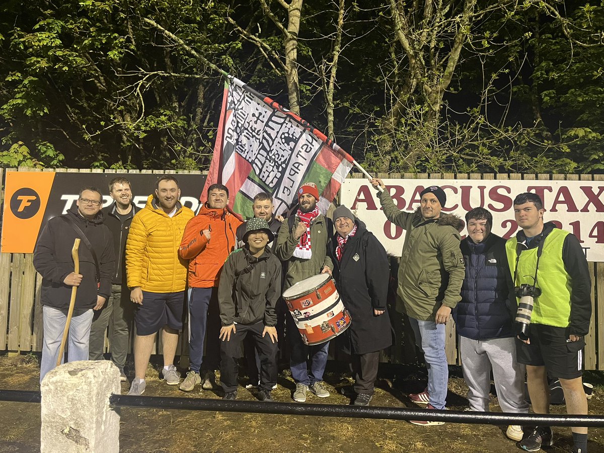 Despite the result on Tuesday it was great to have some of the Barum faithful in attendance, with @tatsumakibones also making his way to Falmouth along with some Truro lads. Great to meet you guys. see you soon #UpTheBarum