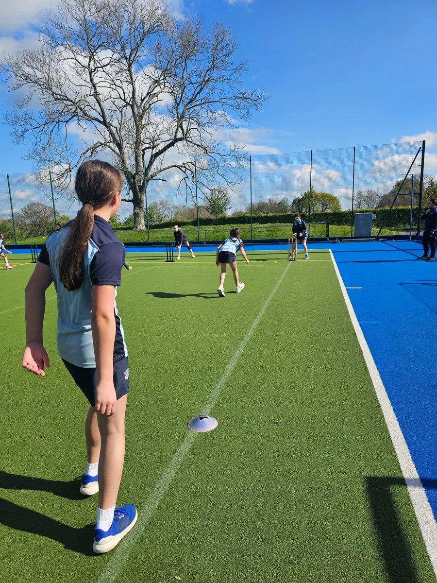 A group of U11 and U10 girls relished the opportunity to spend Monday morning at Benenden school, taking part in a cricket master class with International and Kent coach Liam Cook. 1/4