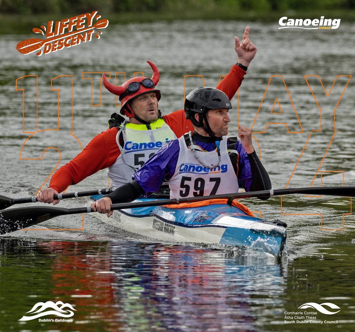 Just over a week to go!! 🏁 We can't wait for the Liffey Descent start line on Sat 11th May!! And even more to look forward to at the finish line 😆 Always a great day to race or just be part of the one of the biggest days of paddling on the calendar 🚣eventmaster.ie/event/R4ZrhL5h…