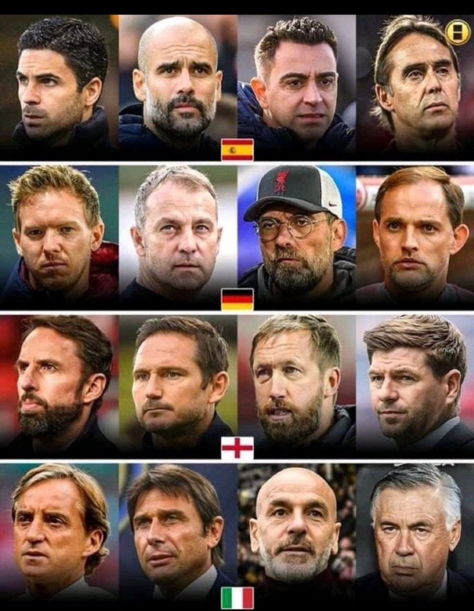 Which country produces the BEST coaches...?