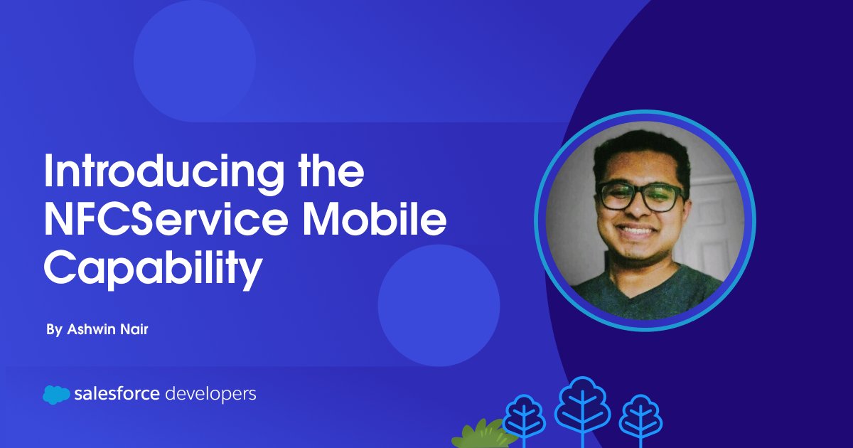 Now introducing: NFCService mobile capability! 🙌 NFCService allows you to update records via Lightning Web Components using the NFC capabilities available on #iOS and #Android devices. Check it out: ➡️ sforce.co/3WkemiA