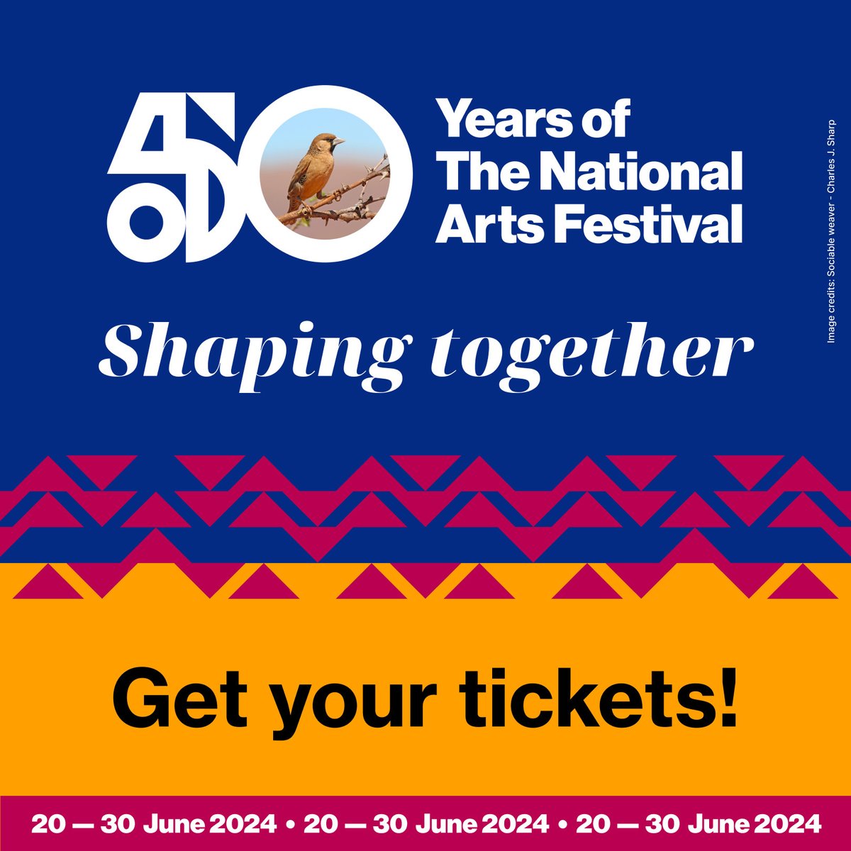 Have you started booking your tickets for #NAF2024? We're just 50 days away from the wonderful works and exceptional experiences presented in the 50th celebration edition of the Festival, from 20 – 30 June.Visit bit.ly/3JJJJLP to see more. #NAF50 #ShapingTogether