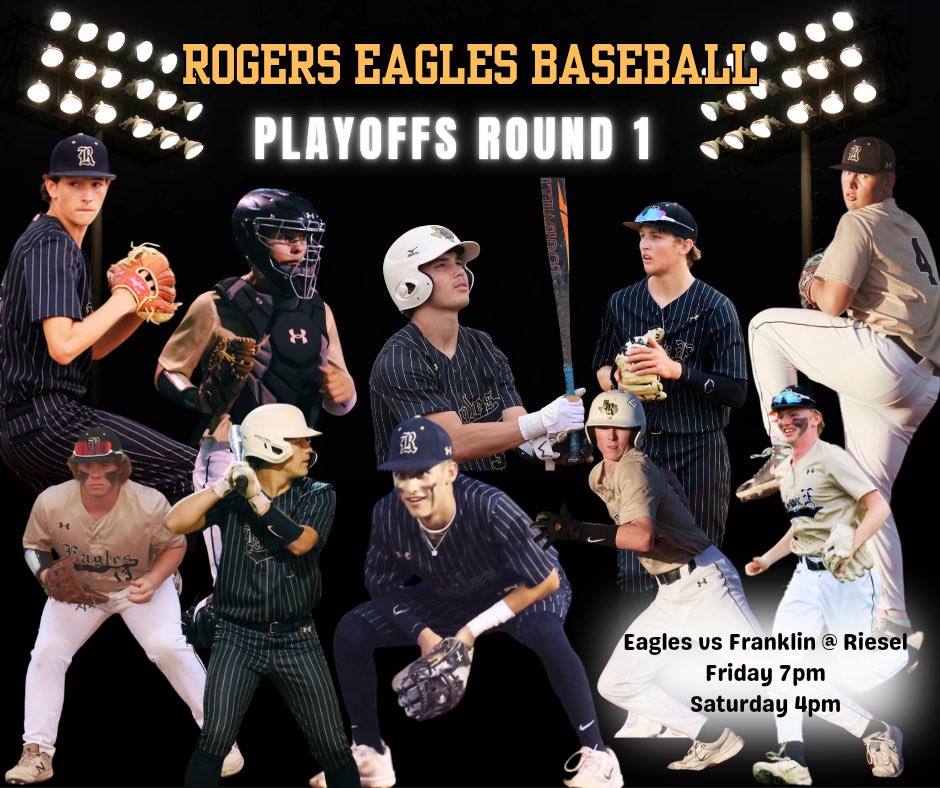 Good luck to Rogers Baseball!
