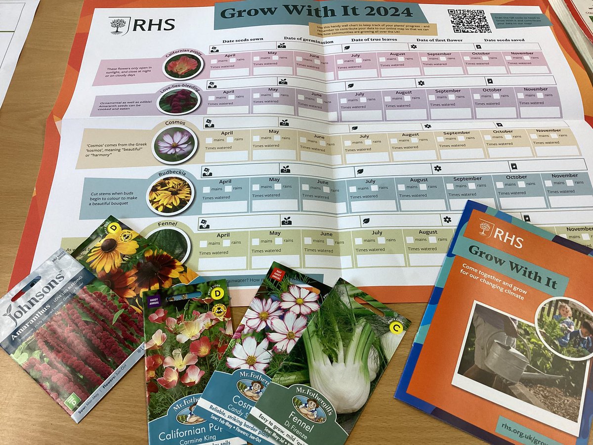 Our pack has arrived! We are looking forward to more sowing!
@RHSSchools @EcoSchools #RHSGrowWithIt
🪴👩‍🌾🌺