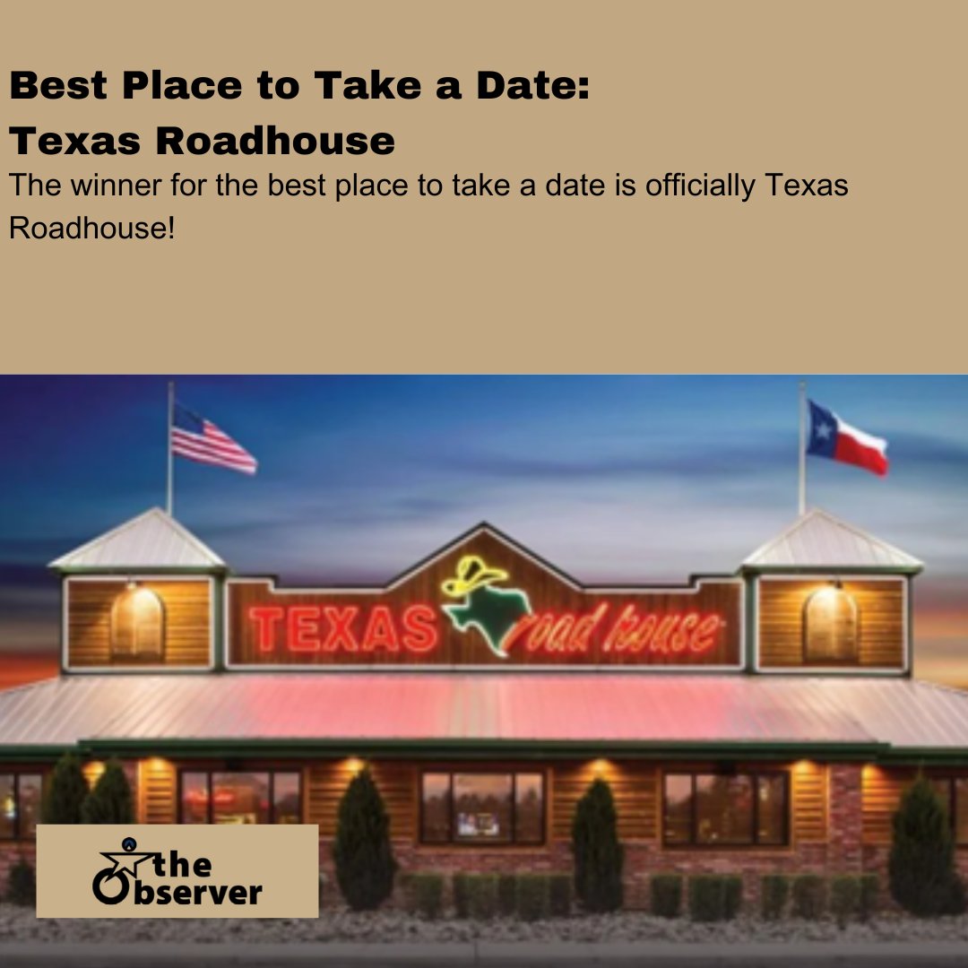 uisobserver's tweet image. The winner for the best place to take a date is officially Texas Roadhouse!
#texasroadhouse #date #romance #food #theuisobserver
Read more➡️uisobserver.com/?p=20679