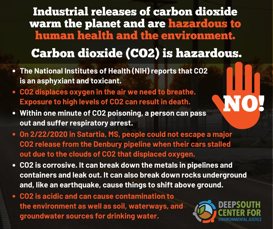 We have and will continue to fight against #CCS every step of the way – it’s dangerous, unproven and leaves Louisiana’s most vulnerable exposed to an untested pollution control technology. #carboncapture #ClimateJustice Link to full news article: conta.cc/4b0uEBN