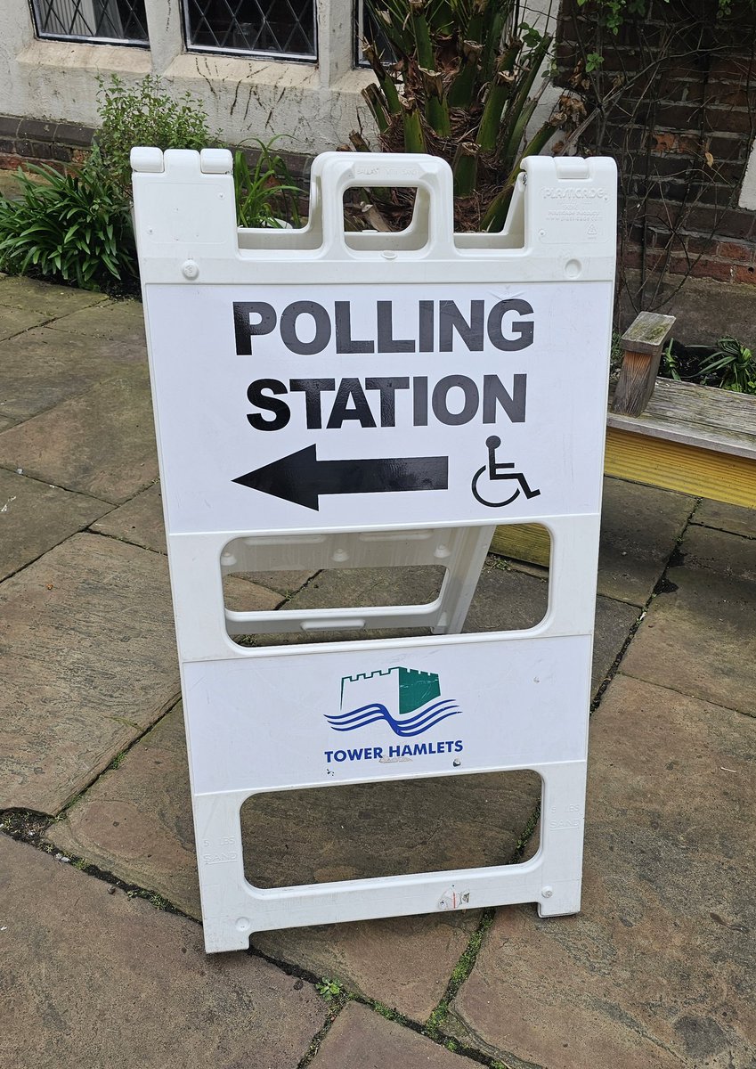 #LocalElections2024 #LondonMayorElection #LondonElections 
Voted 💪