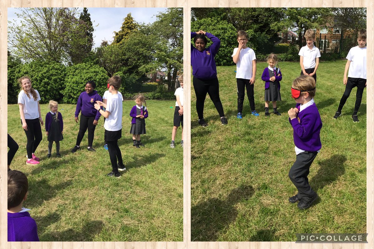 Reception and Y6 enjoyed their Buddy Time today. We did some team-building games and @enrichedu orienteering. 🙌🏻🌞