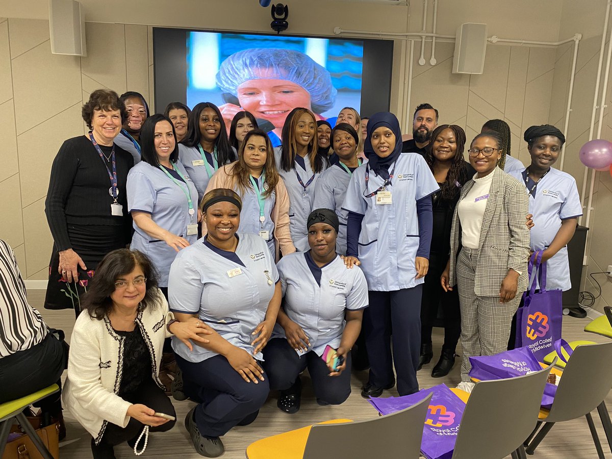 Such an inspiring afternoon at @UEL_News at the launch of their new Midwifery Society. What passionate midwifery students! I feel positive about the future of our profession. @RCM_SMF @MidwivesRCM @VIDofM @StoneHandley @Fi_Gibb