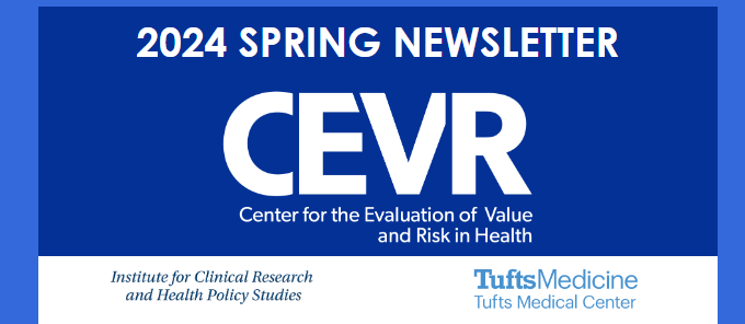 The @TuftsCEVR Spring newsletter is out! Featuring new research in valuing health, how payers are covering cell & gene drugs, and other issues. tinyurl.com/42f3rny9 #heor #healtheconomics