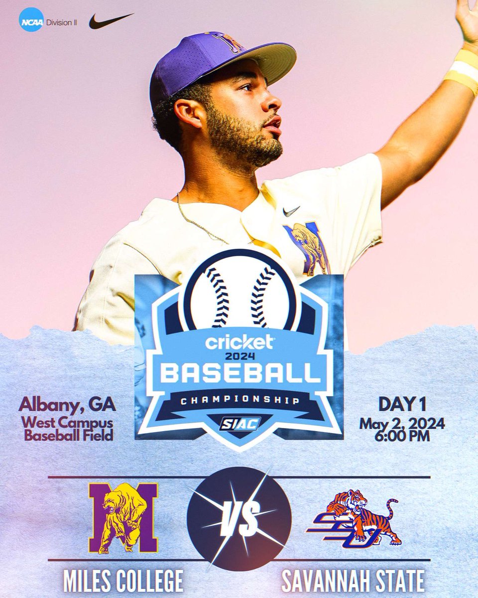 First game of the SIAC conference today at 6pm EST!