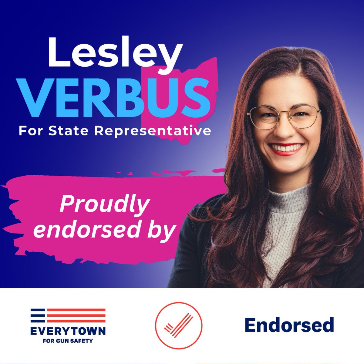 As a @momsdemand volunteer I’m committed to fighting to end gun violence. I’m proud to receive @Everytown’s endorsement. I know >90% of Ohioans support life-saving gun safety laws but our statehouse isn’t listening. I am and I’ll be your advocate.