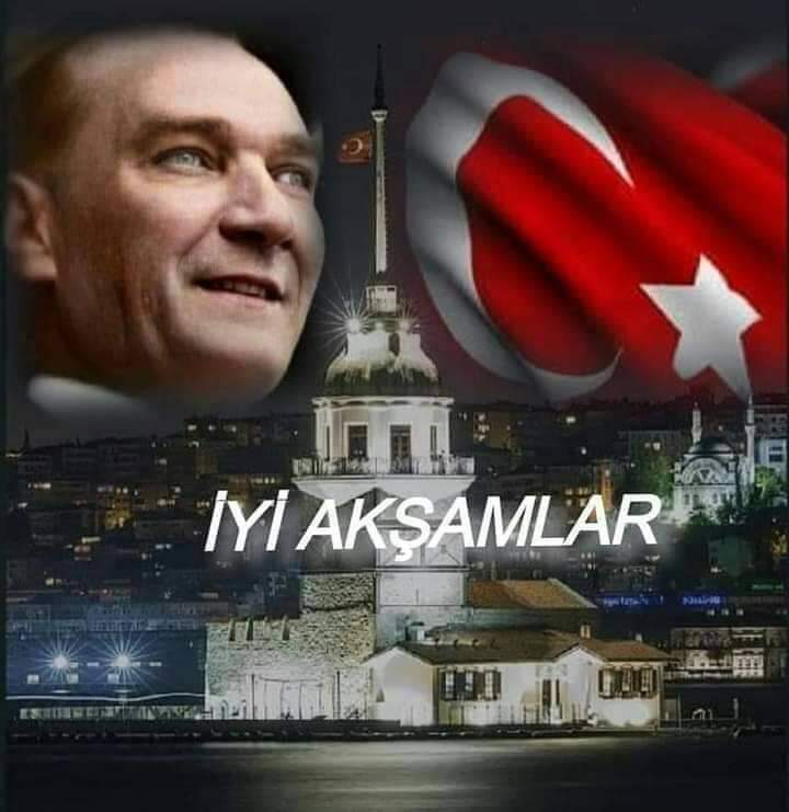 Yüreğinde vatan bayrak Atatürk cumhuriyet sevgisi taşıyan asil Türk Milletine #iyiakşamlar🙏☕🇹🇷#NeMutluTÜRKÜMDiyene🐺🇹🇷
