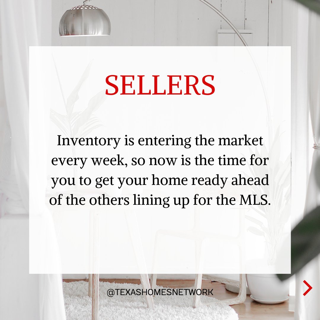 Are you dragging your feet to buy or sell this spring?                
Listen up, procrastinating pals! 🌸 Watch out, May! I 

#TexasHomeNetwork #TexasHomes #TexasRealEstate #TexasProperty #TexasLiving #TexasRealty #TexasHomeBuyers #TexasHomeSellers