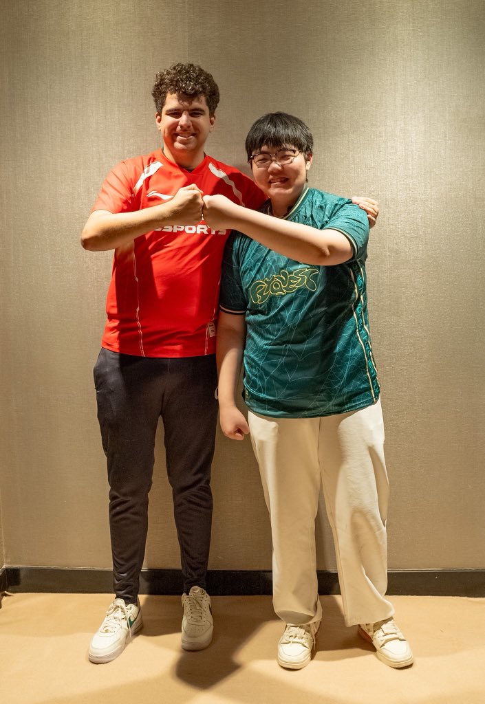 Two tough guys😎 🤜🤛 #MSI2024