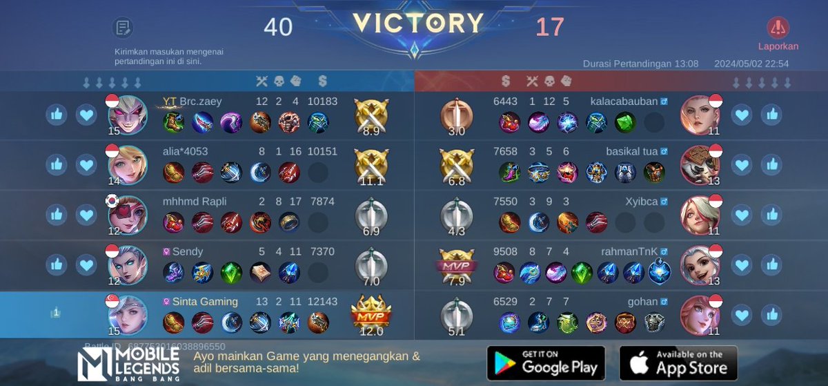 Li_limi15's tweet photo. Ayo bergabung dengan tim saya, tantang semua Player MOBA terbaik bersama! 
https://t.co/yMJIvyEoyq https://t.co/1Omq4dogTE