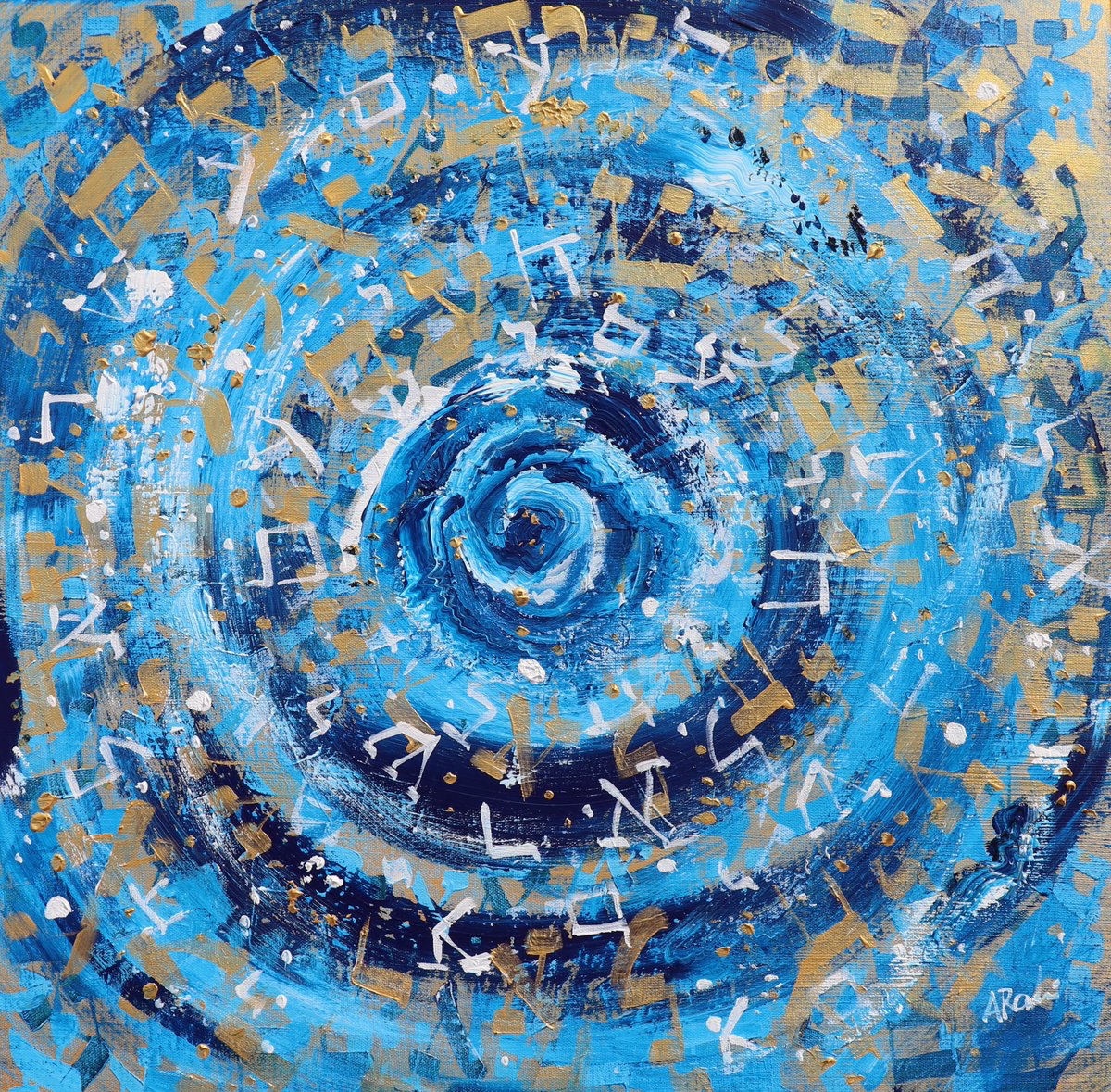 Am Yisroel Chai at @SaatchiArt >>
saatchiart.com/art/Painting-A…