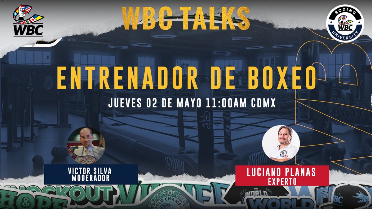 PlanasBox's tweet photo. 🎙️ CHANO NO WBC TALKS

Hoxe o noso mister estará a falar no WBC Talks sobre a súa experiencia como entrenador de boxeo. Non perdades! 🥊

LINK: https://t.co/kyzPiJgcIt

#WBC #Chano #Boxeo https://t.co/ZfT2dmjtPF