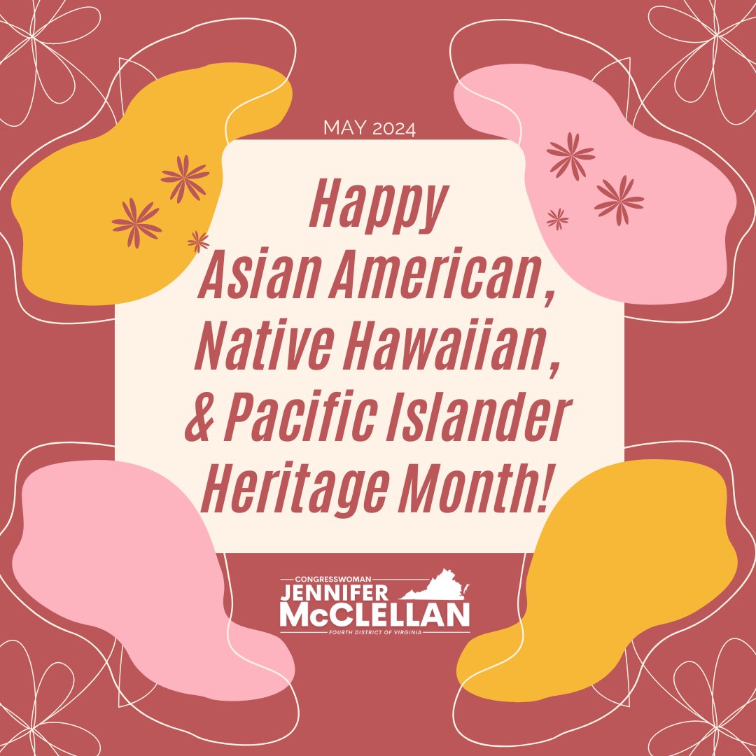 Happy Asian American, Native Hawaiian, and Pacific Islander Heritage Month! In May, we honor the rich cultures and histories of Asian American and Native Hawaiian and Pacific Islander communities and celebrate their contributions to our country.