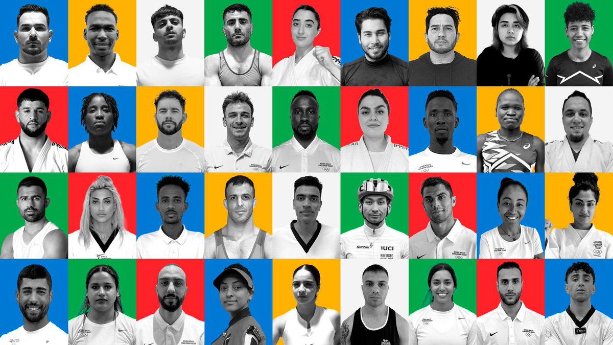 Today the Intermational Olympic Committee announced the names of the 36 refugee athletes who will compete in 12 sports at the Paris @Olympics. So, their adventure now begins, inspiring millions. We wish the @RefugeesOlympic team great success! @iocmedia