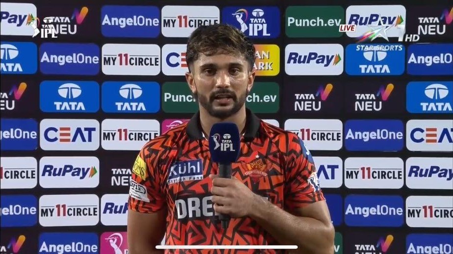 Bro made the world look at him 
He's got the limelight we've been waiting for soo long
Uppal will cheer u more louder next time 🫡
An SRH star in making 🥰