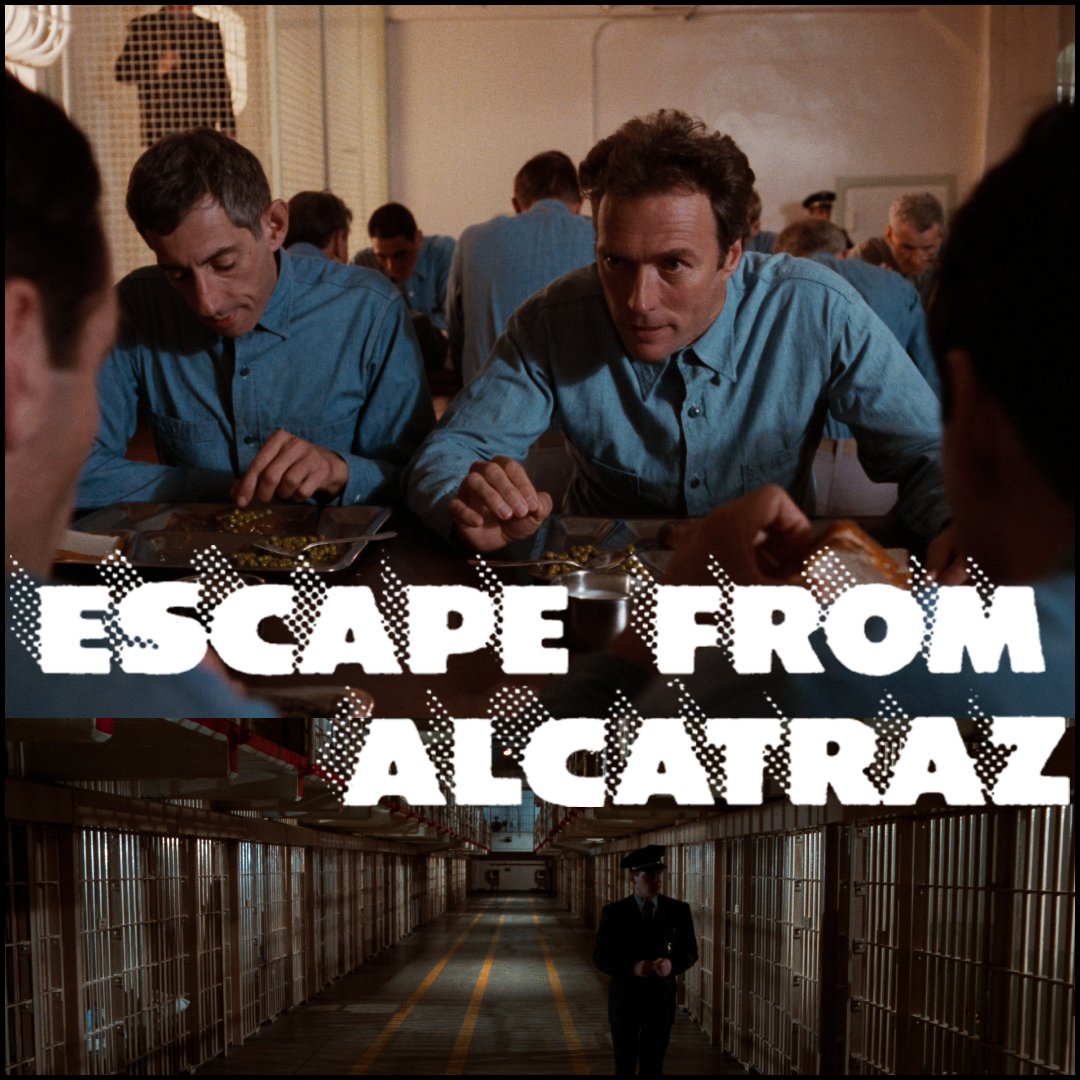 Escape from Alcatraz (1979) Dir. Don Siegel
#ClintEastwood & Larry Hankin

'I may have found a way out of here.'