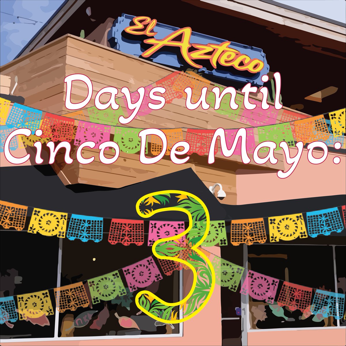 Another day closer to Cinco De Mayo! Only 3 days left! We're ready to go at El Az!

#elazteco #cincodemayo #countdown #3days #mexicanrestaurant #eastlansing