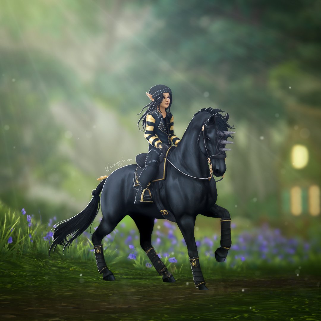 Kezyho's tweet photo. "Rien ne ressemble à une âme comme une abeille, elle va de fleur en fleur comme une âme d'étoile en étoile, et elle rapporte le miel comme l'âme rapporte la lumière" 🐝
_VH
@StarStable @PixelQueer
#Starstable #sso #ssoedit #horse #digitalart #WomensArt https://t.co/tazpCFFtNn