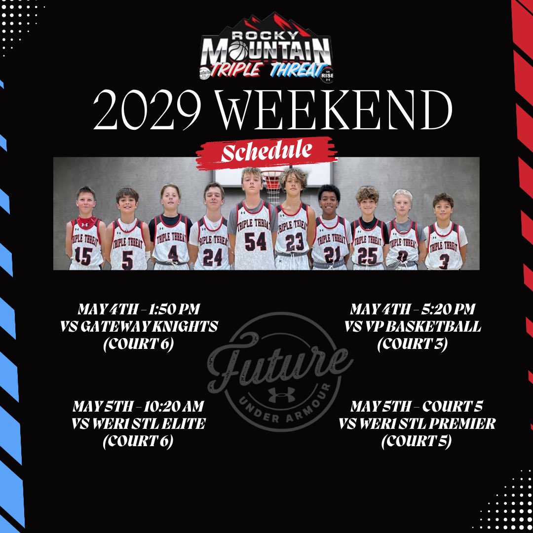 2029 boys will be in Lawrence, KS this weekend for the UA Futures Event 💯